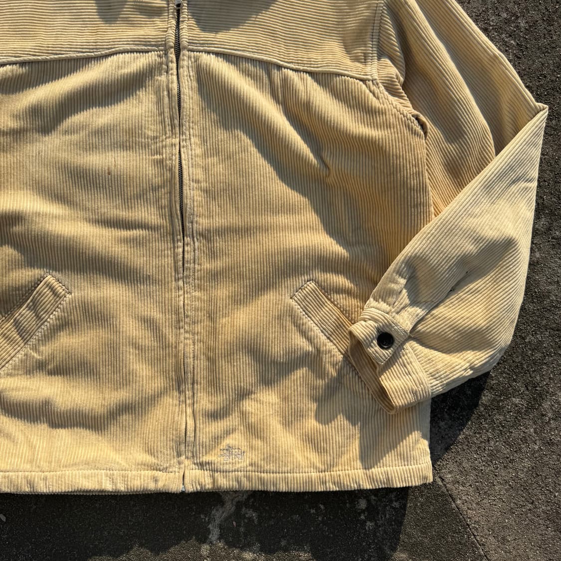 [L~XL] Stussy 스투시 코듀로이 셰르파 자켓 상품이미지5