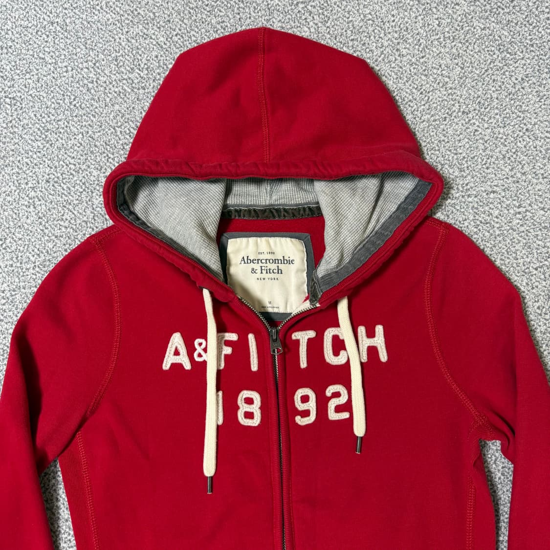 아베크롬비 후드 집업 M 상품이미지3