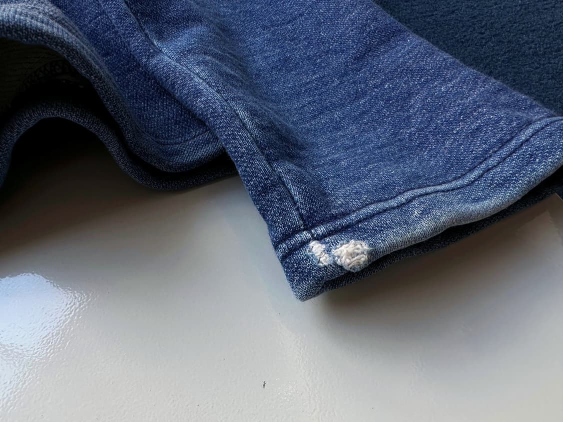 No-collar sweat 2way zip parke 상품이미지4