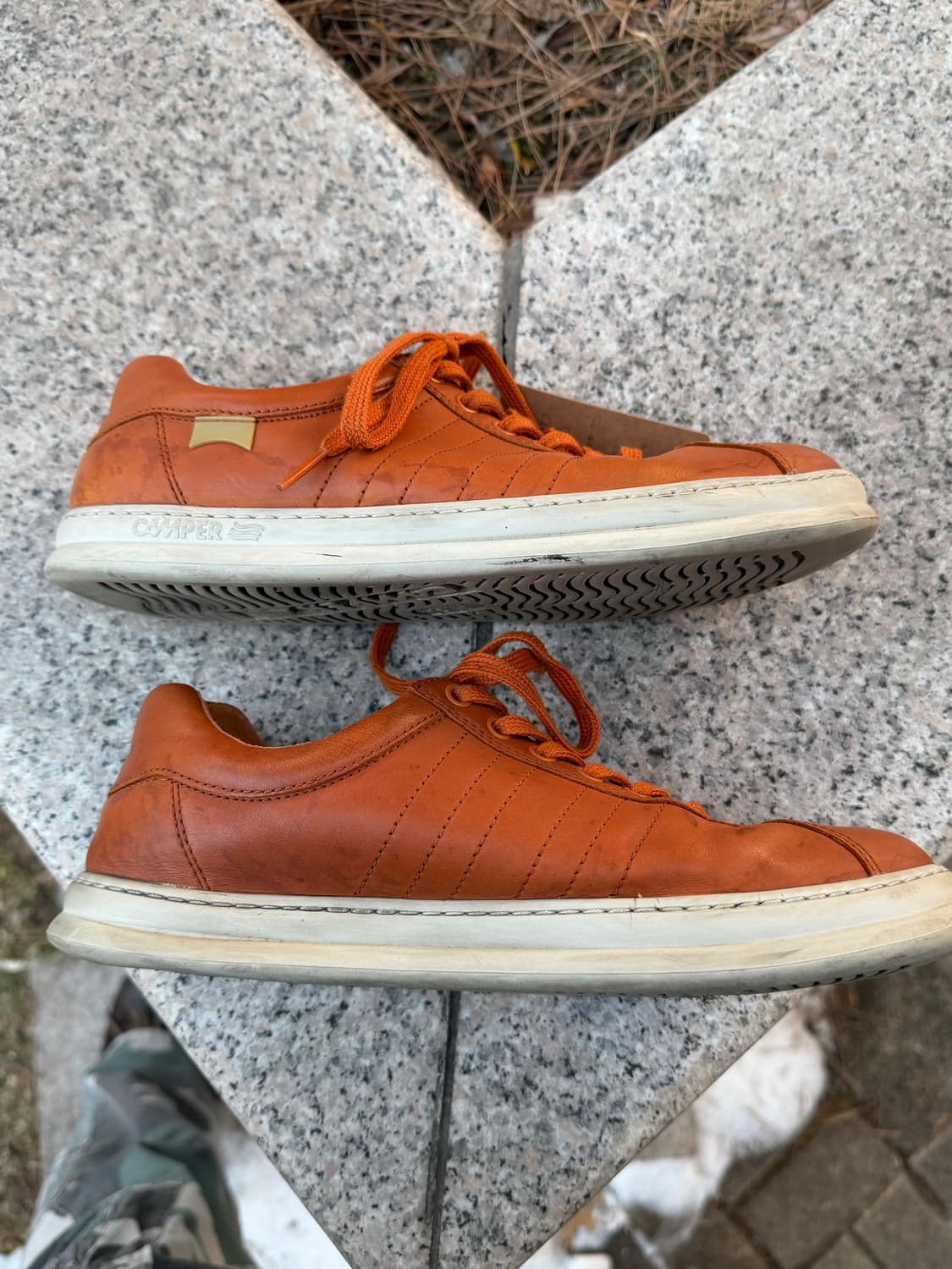 Camper 캠퍼 러너 포 레더 스니커즈 상품이미지4