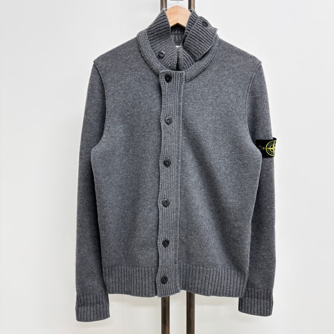 [L]스톤아일랜드 버튼집업 니트 가디건 상품이미지1