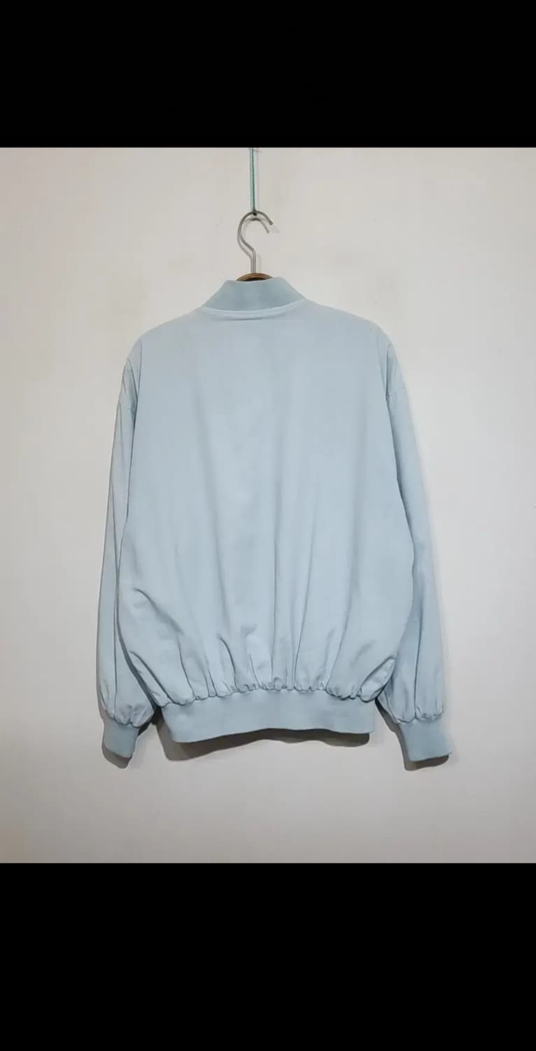 (100) 라코스테 블루종 점퍼 하늘색 로고 자켓 상품이미지6