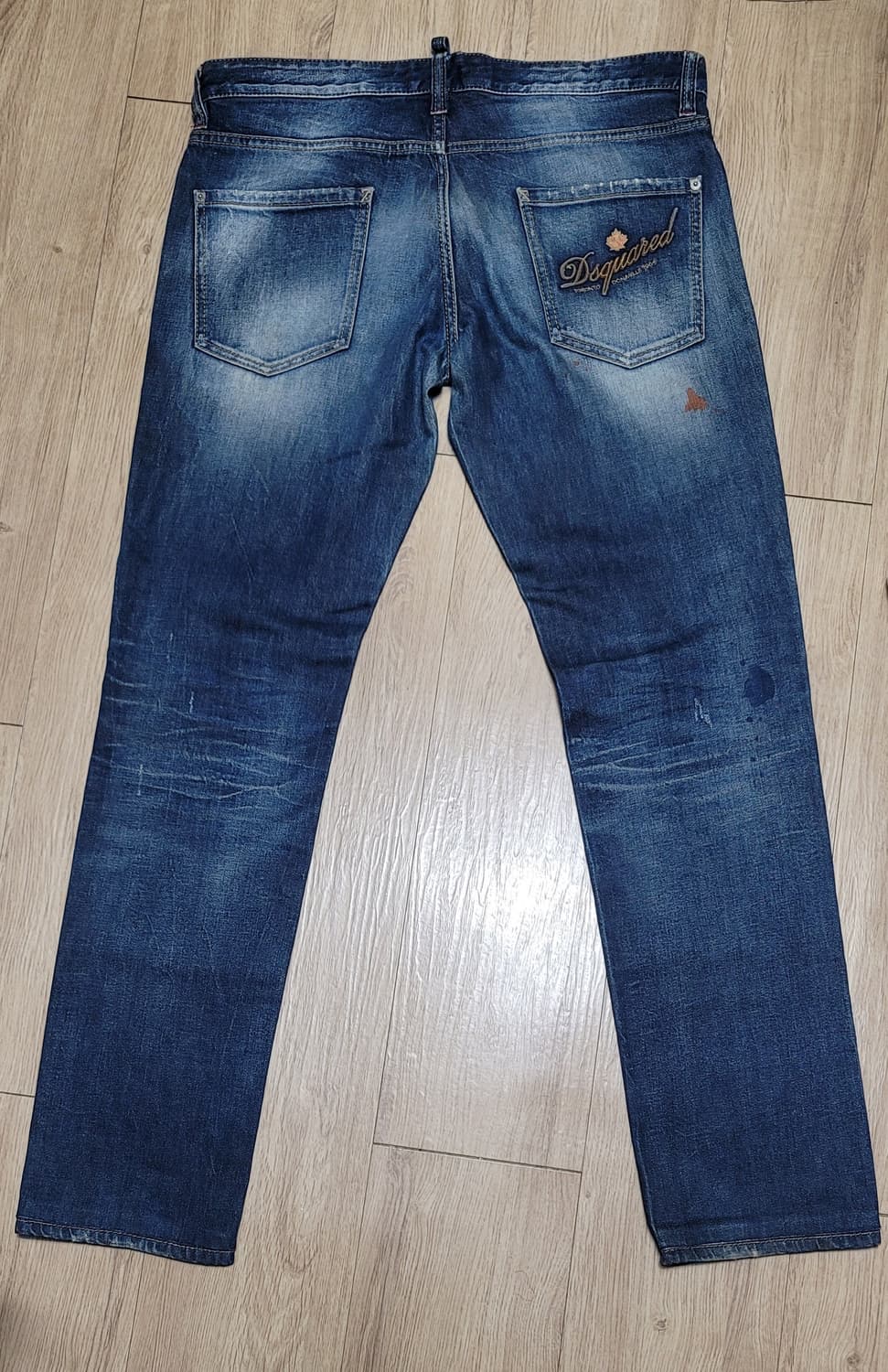 Dsquared2 야구진3 슬림핏 남성 데님 청바지 EU 52 상품이미지2