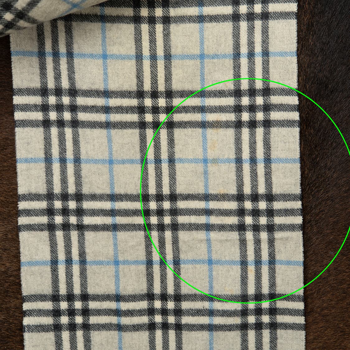 [정품] 00s 버버리 런던 노바체크 캐시미어 머플러  상품이미지6