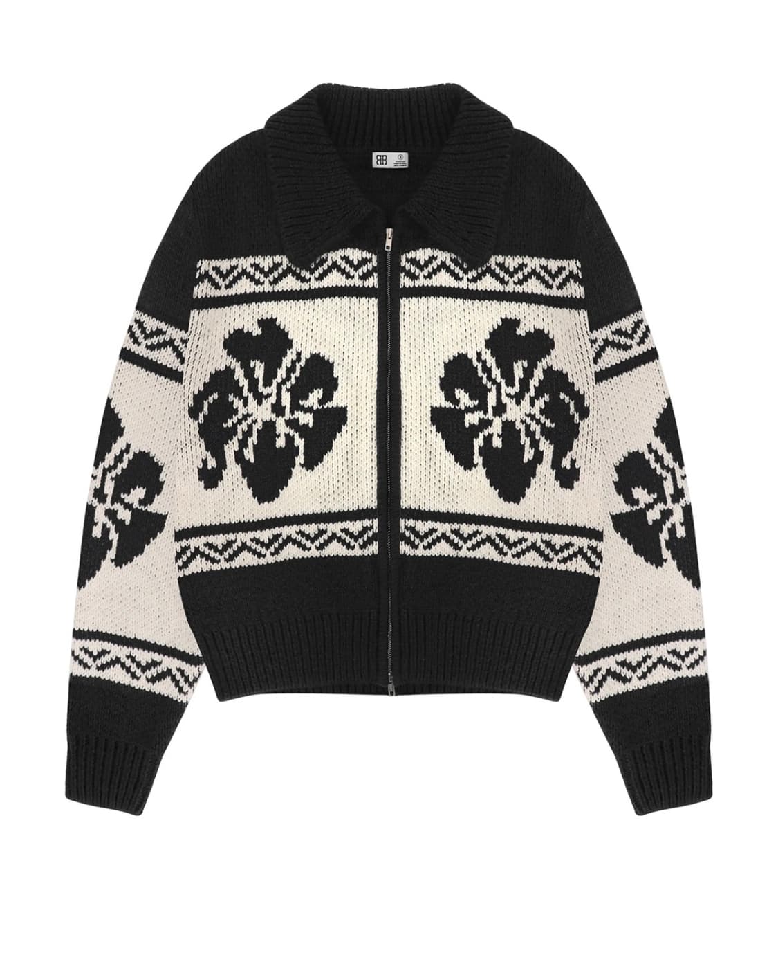 락케이크 플라워 코위찬 가디건 상품이미지1