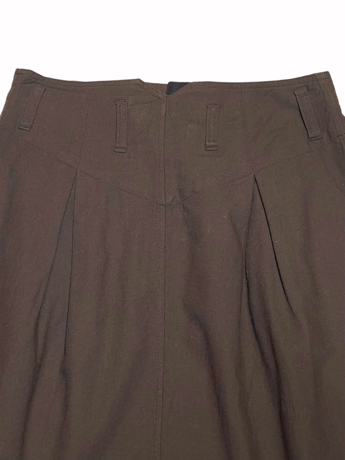 마가렛 호웰 브라운 미디스커트 상품이미지6