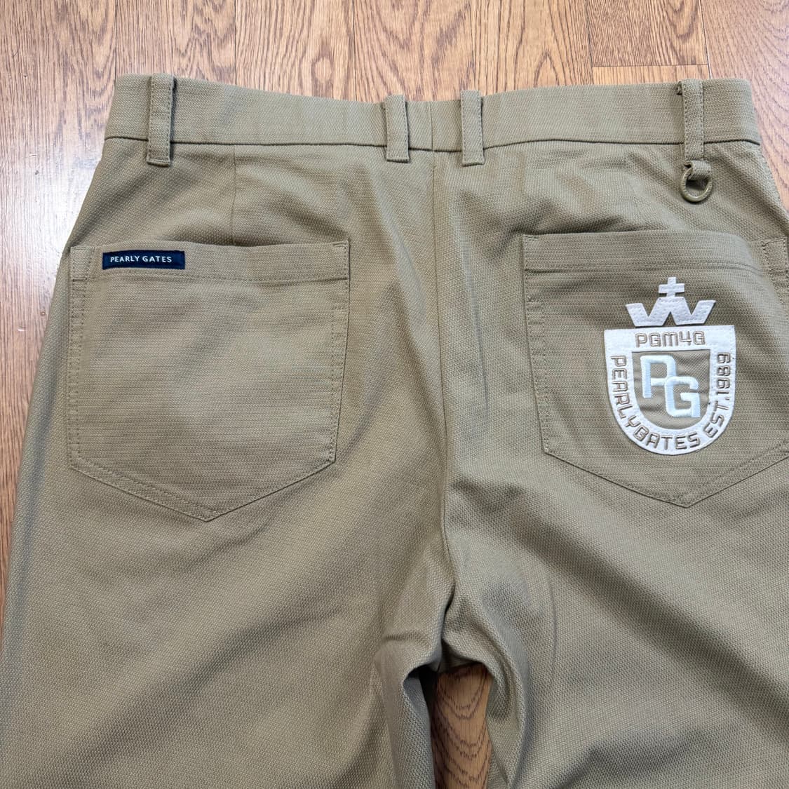 파리게이츠 로고 패치 골프팬츠 상품이미지3