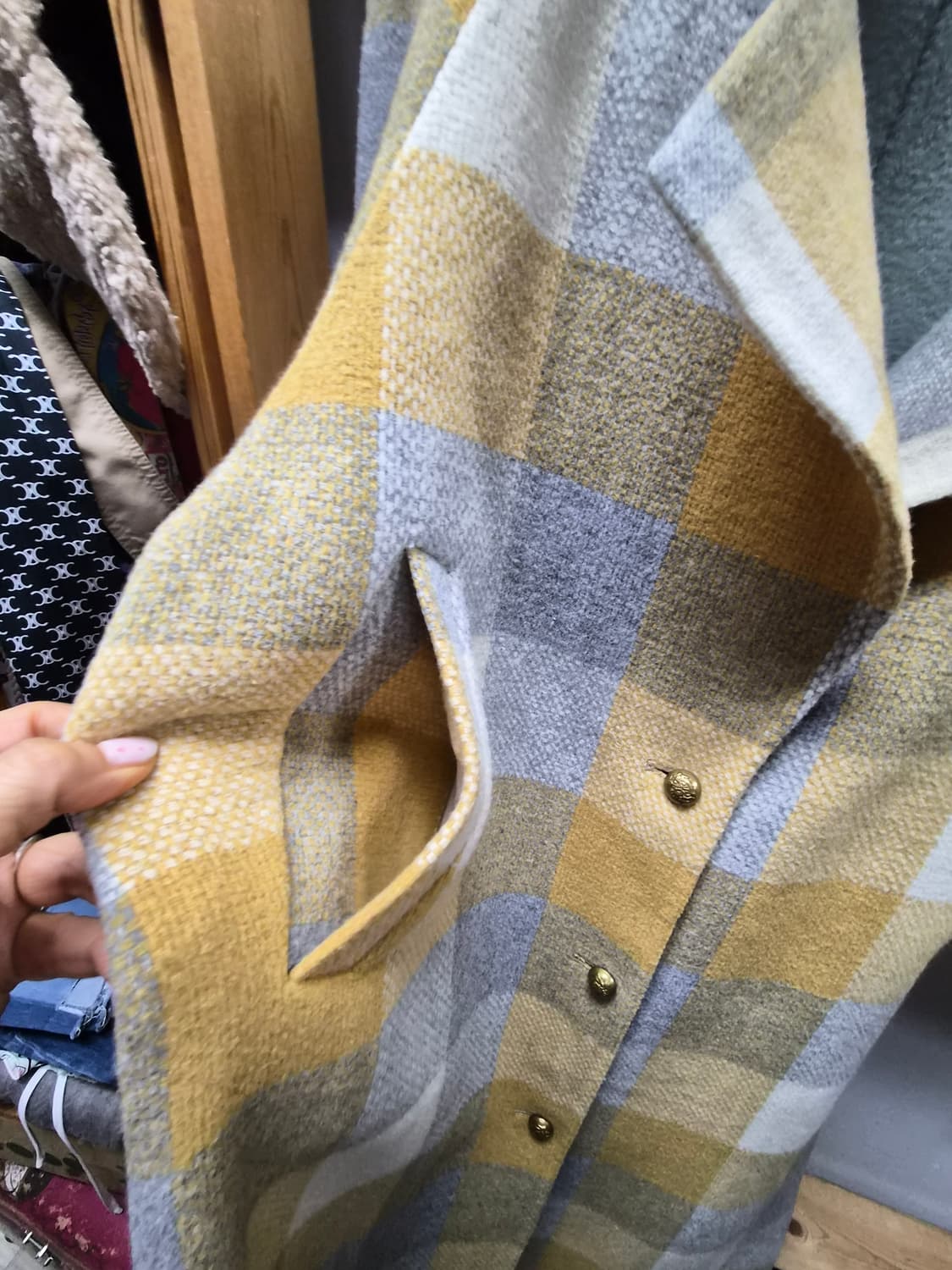 듀엘 핸드메이드 롱코트 .간절기봄코트 상품이미지6