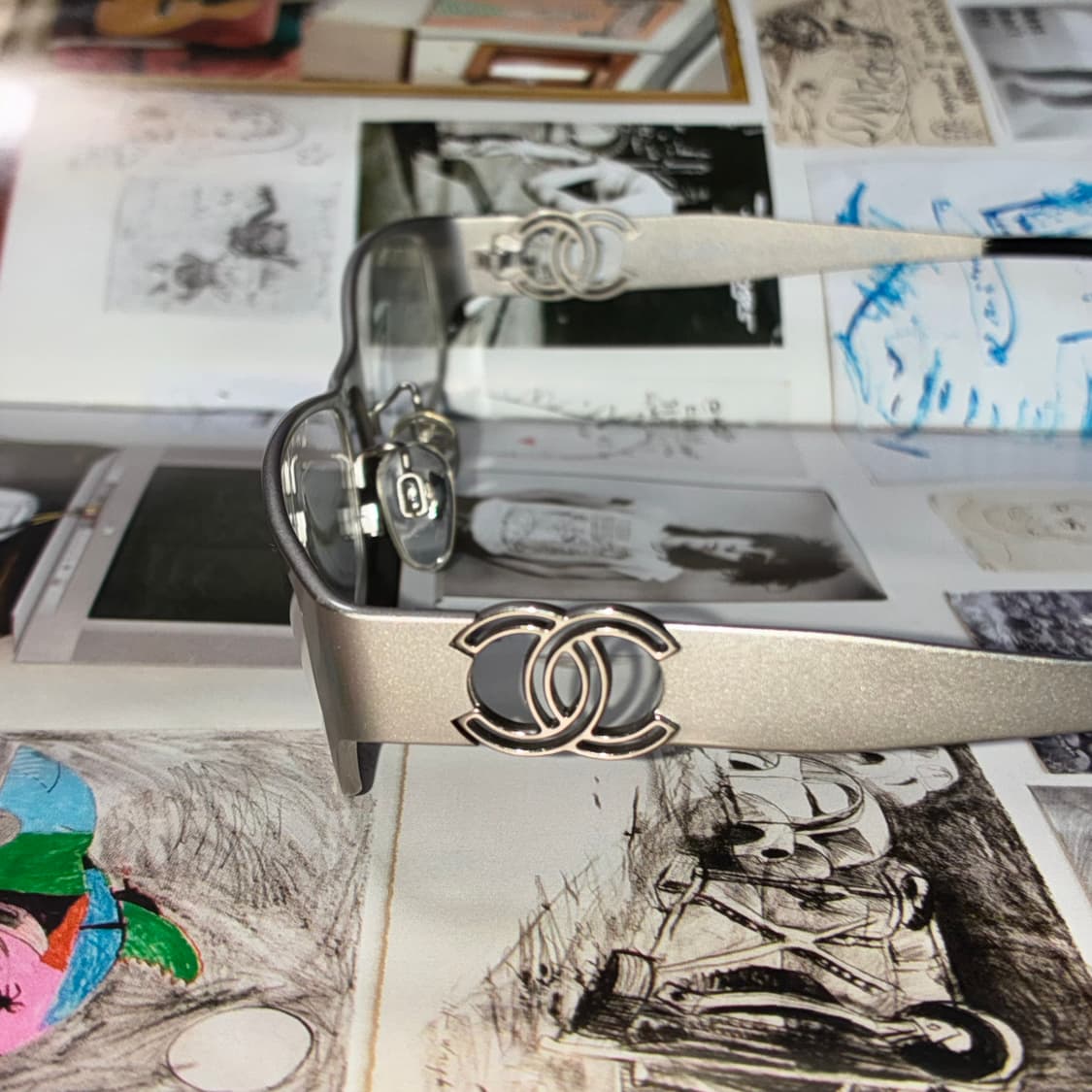 Vintage Chanel glasses 상품이미지7