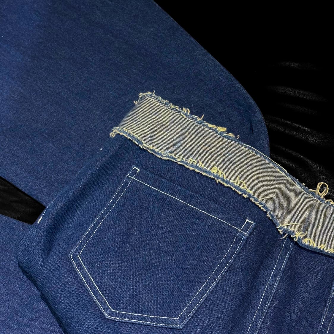 렉토 플레어 로우라이즈 데님팬츠 상품이미지5