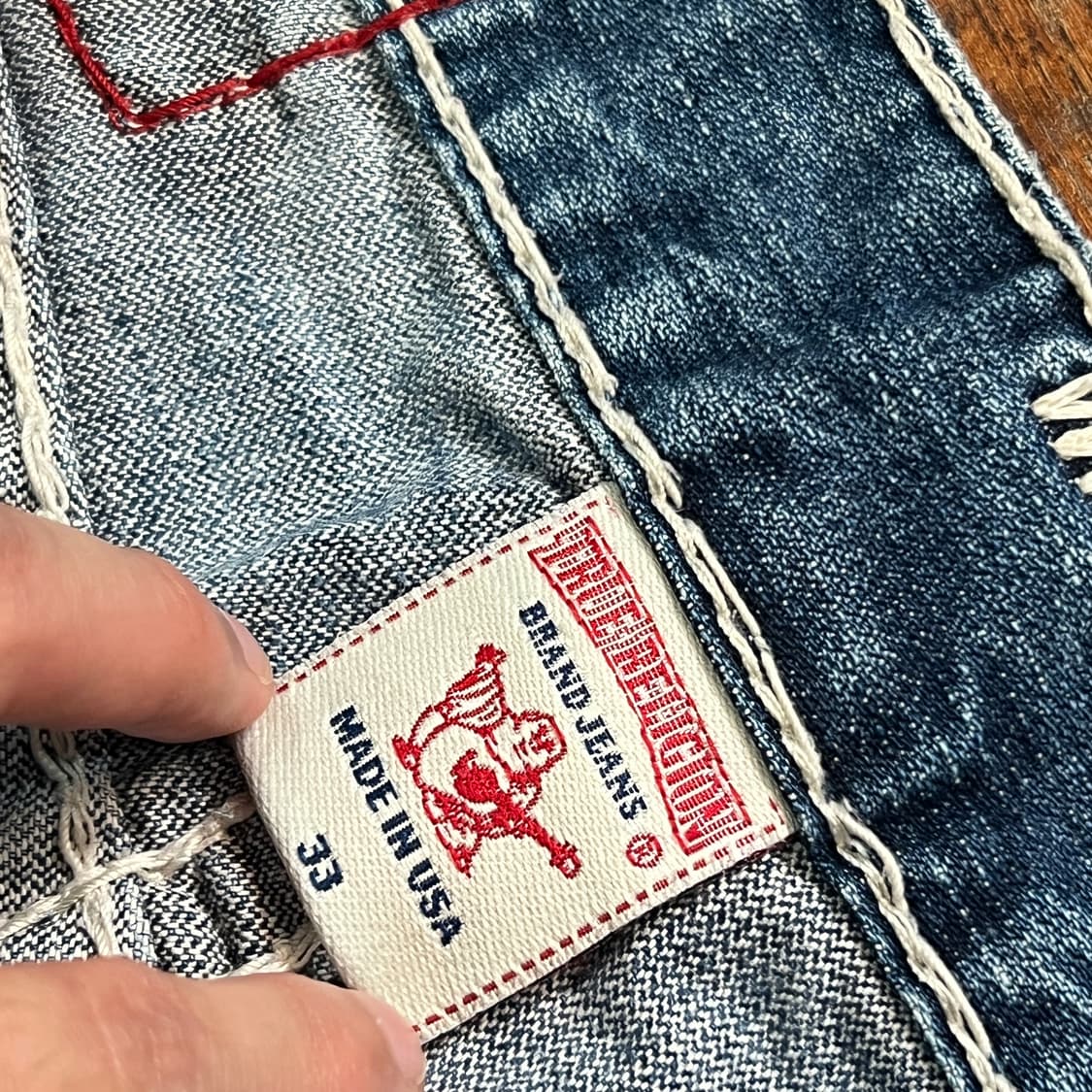 트루릴리젼 BILLY SUPER T 데님팬츠 USA 상품이미지4