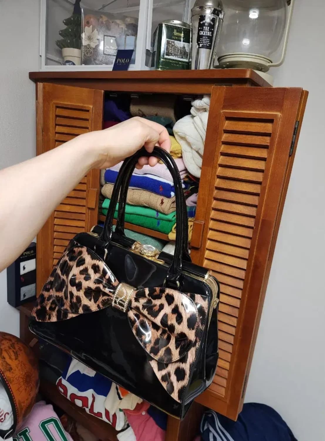 MLAMSED 핸드백 가방 토트 클러치 상품이미지1