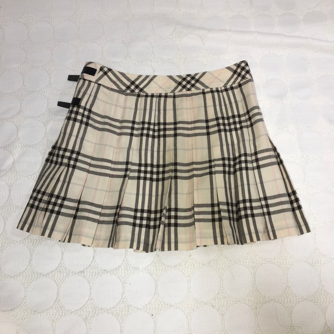 버버리 체크 치마 상품이미지4