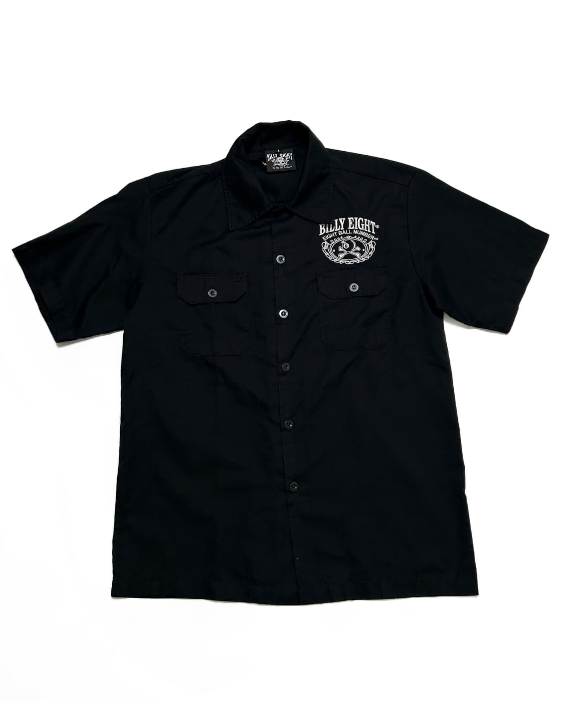 (L) BILLY EIGHT 빌리에이트 파이어로드 자수 하프셔츠 상품이미지3