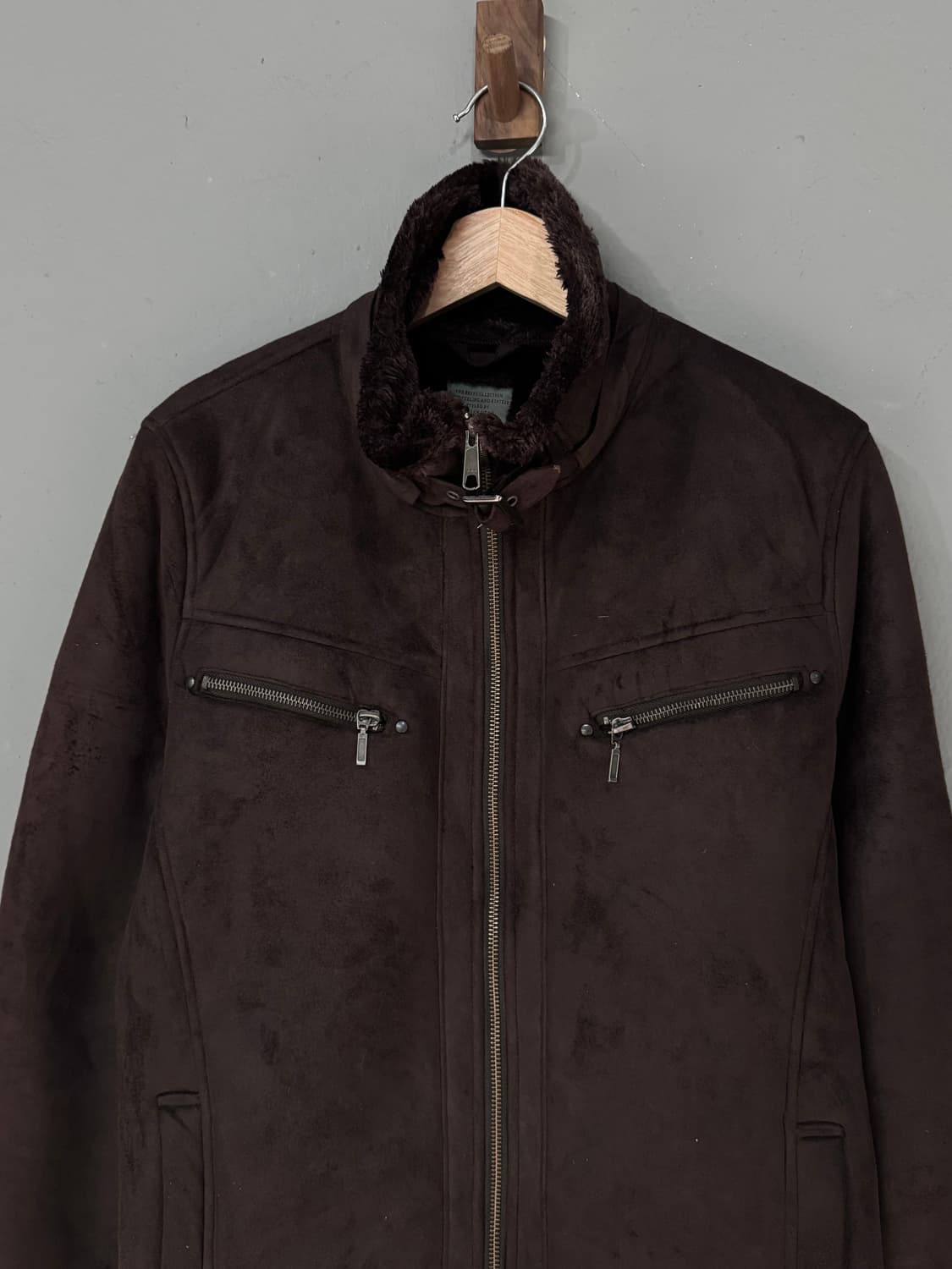 루이 샤브론 버클 스웨이드 무스탕  상품이미지2