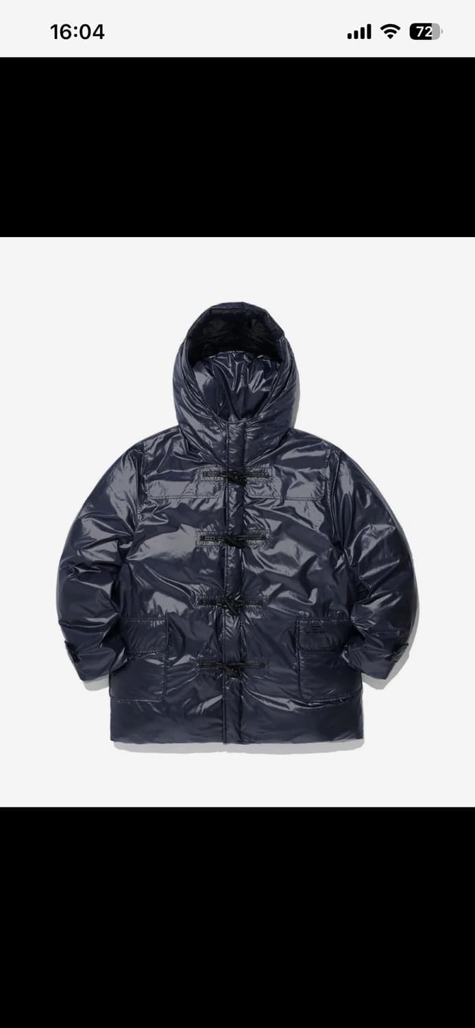 FFATS DUFFLE PUFFER COAT_NAVY 상품이미지1