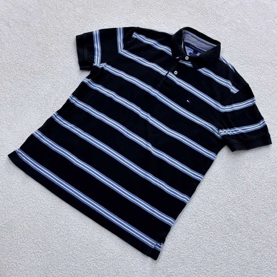 M 타미힐피거 반팔 카라 티셔츠 0323E 상품이미지1