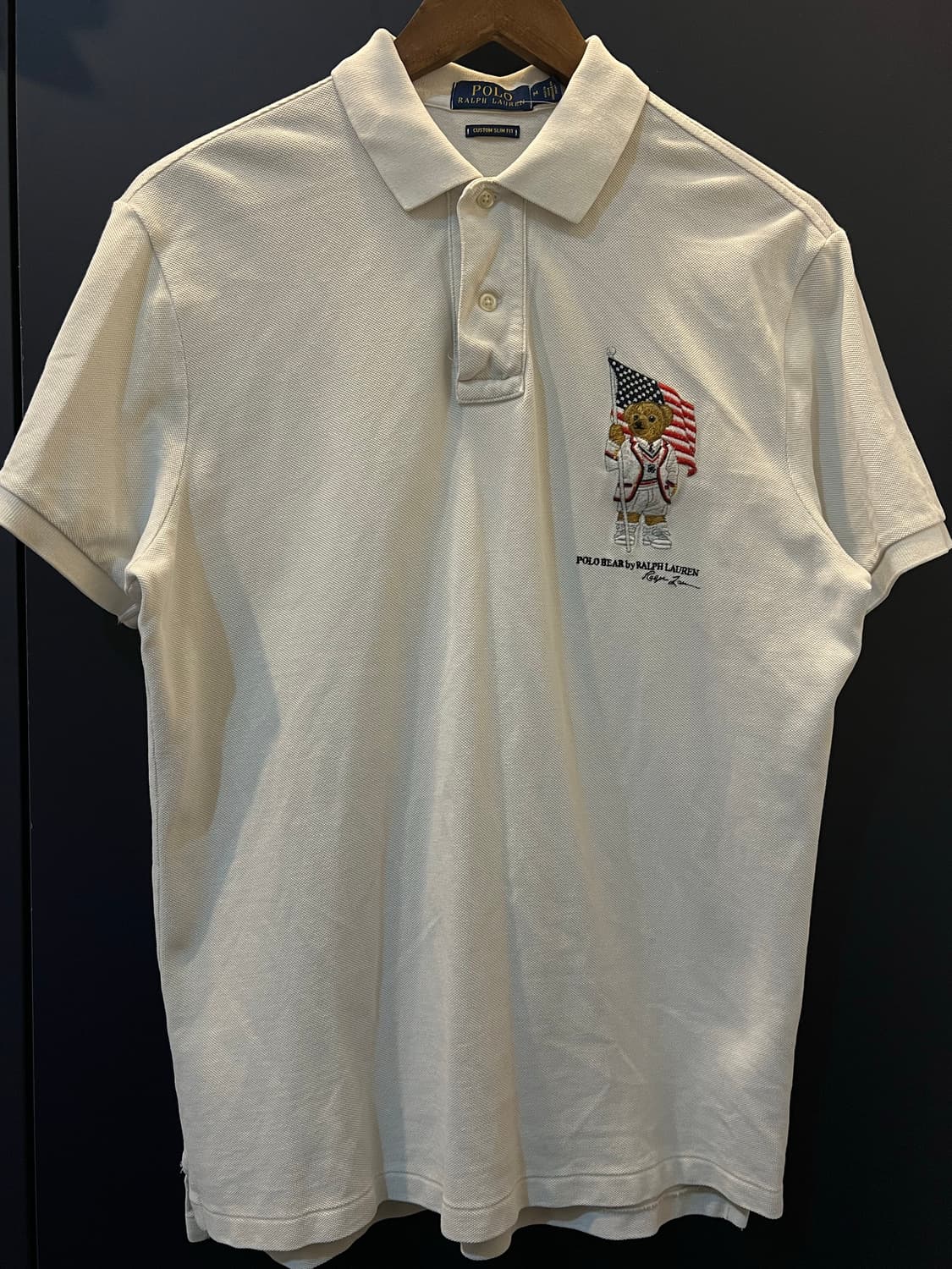 폴로 랄프로렌 올림픽 베어 반팔 카라티 상품이미지1