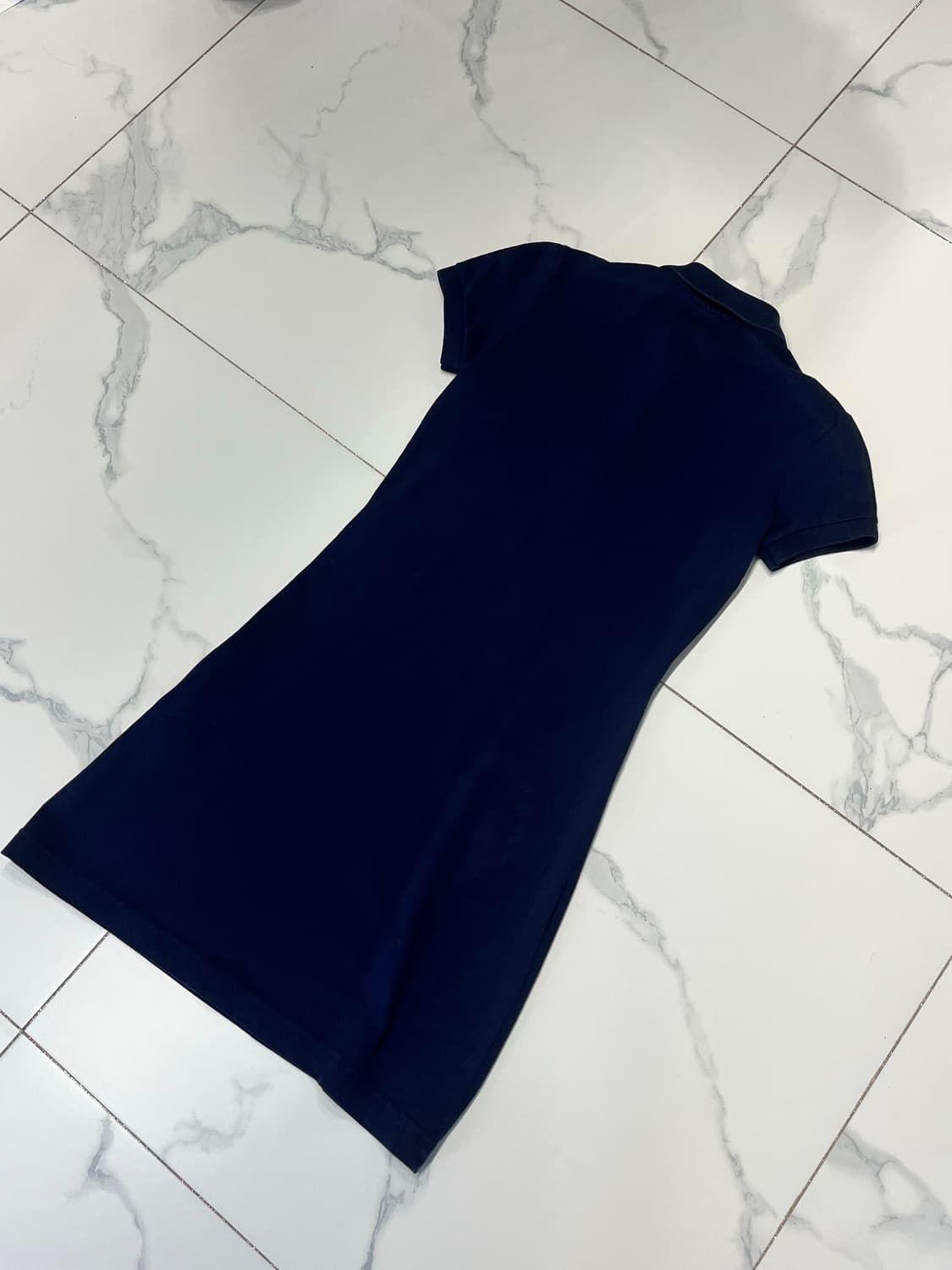 라코스테 네이비 카라 원피스 상품이미지2