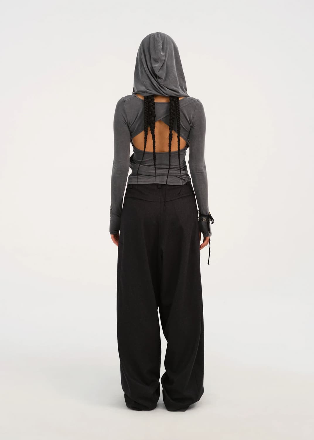 hyeinseo Hooded Jersey Top 사이즈 0 상품이미지3