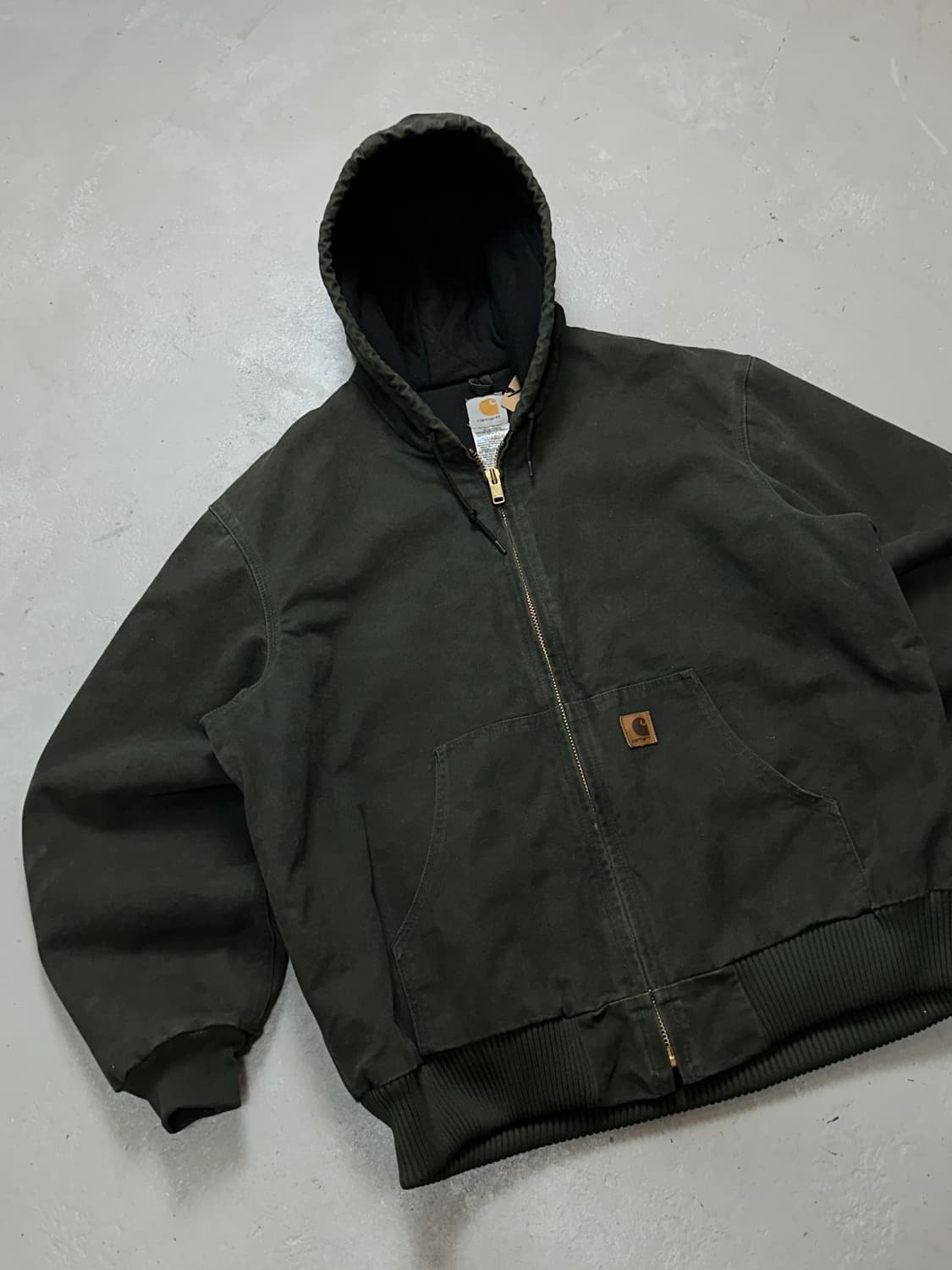 OG 칼하트 J130 액티브 자켓 MOS 칼하트 모스그린 자켓 상품이미지5