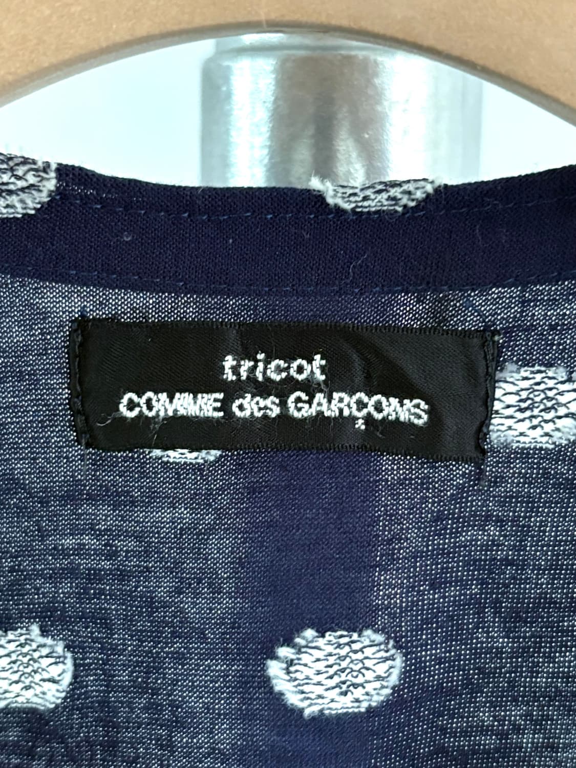 Comme des Garcons 꼼데가르송 트리콧 05s 도트 슬리브리스 상품이미지4