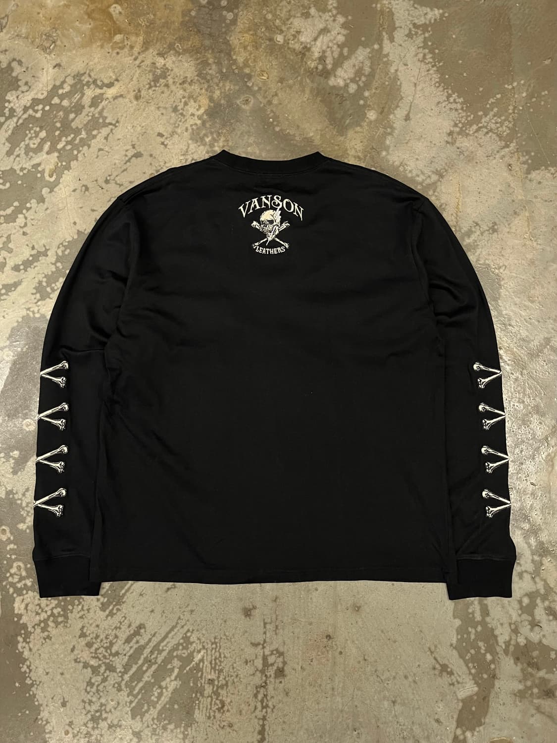 밴슨 스컬자수 롱슬리브 2XL 상품이미지2