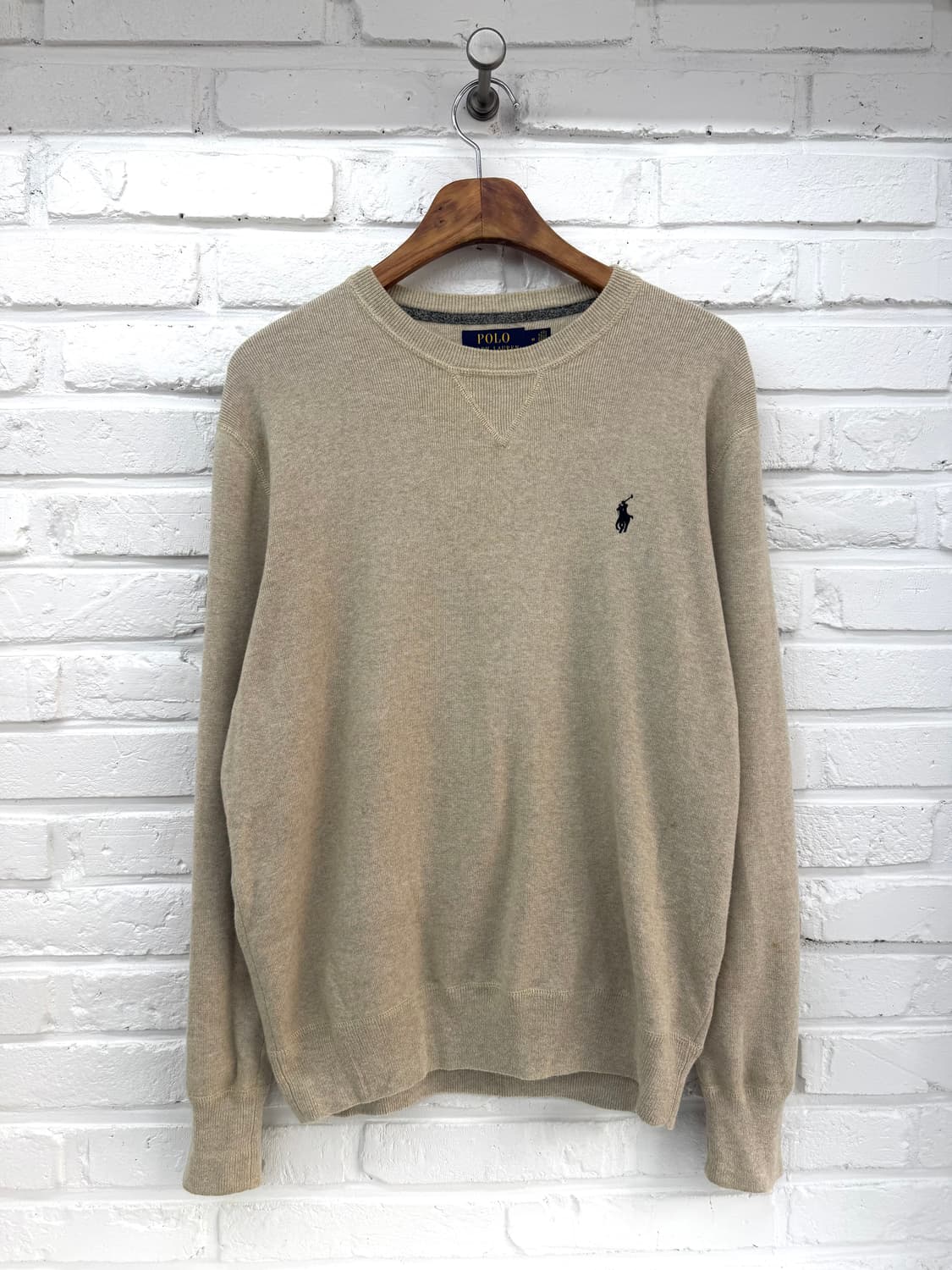 폴로 베이지 니트 상품이미지3