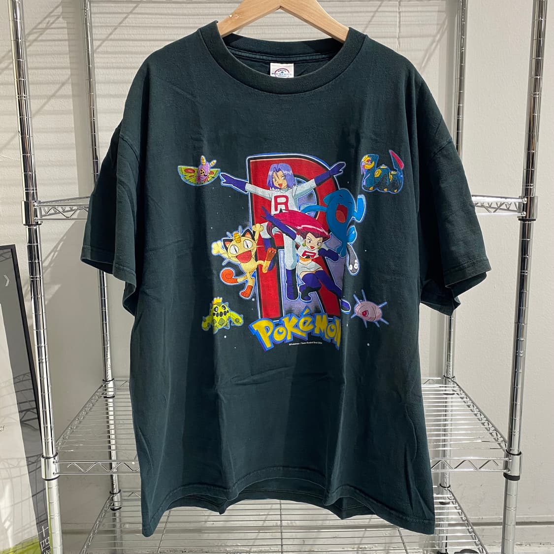 포켓몬 로켓단 부틀렉 애니메이션 티셔츠 상품이미지1