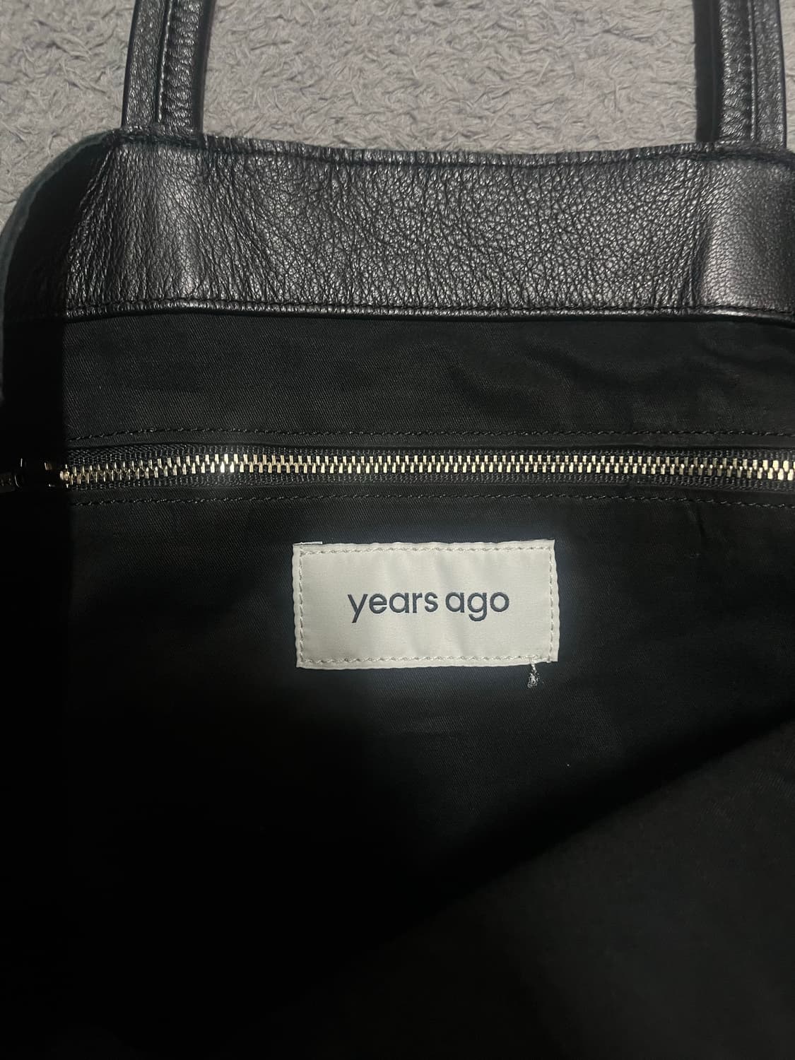 OS) years ago leather wacth bag 상품이미지3