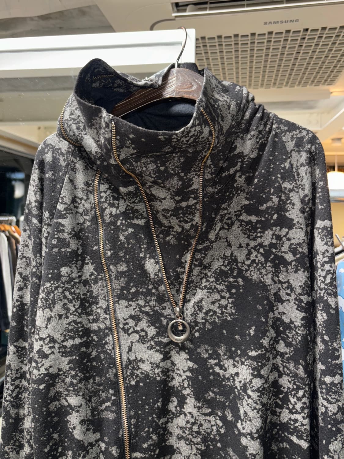 Pride 비대칭 집업 자켓 상품이미지4