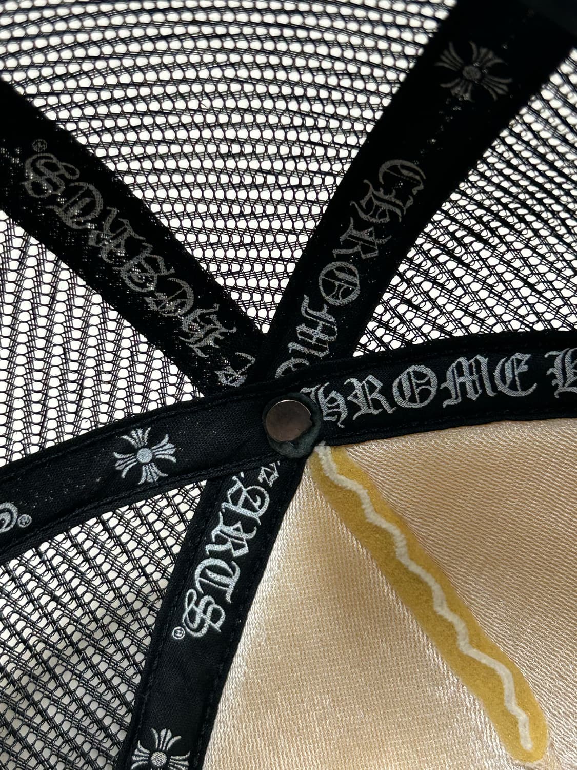 크롬하츠 트러커캡 화이트 블랙 상품이미지4