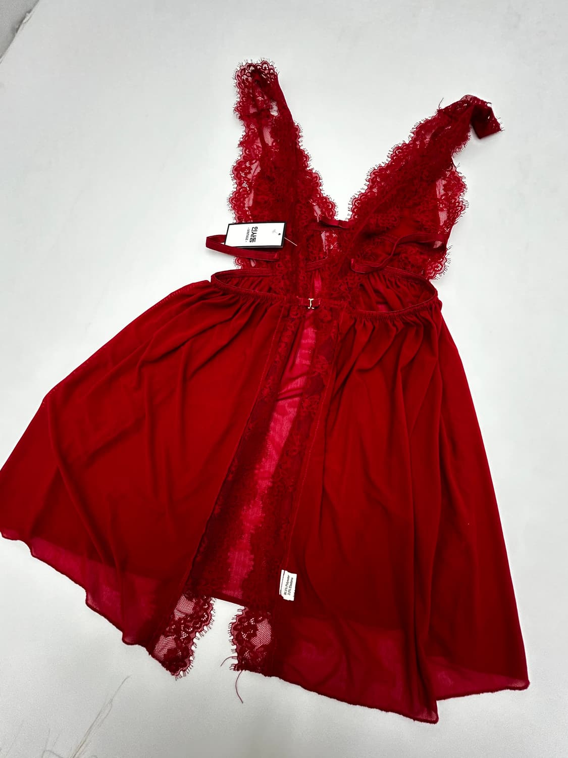빈티지 백트임 레이스 슬립 원피스 상품이미지3