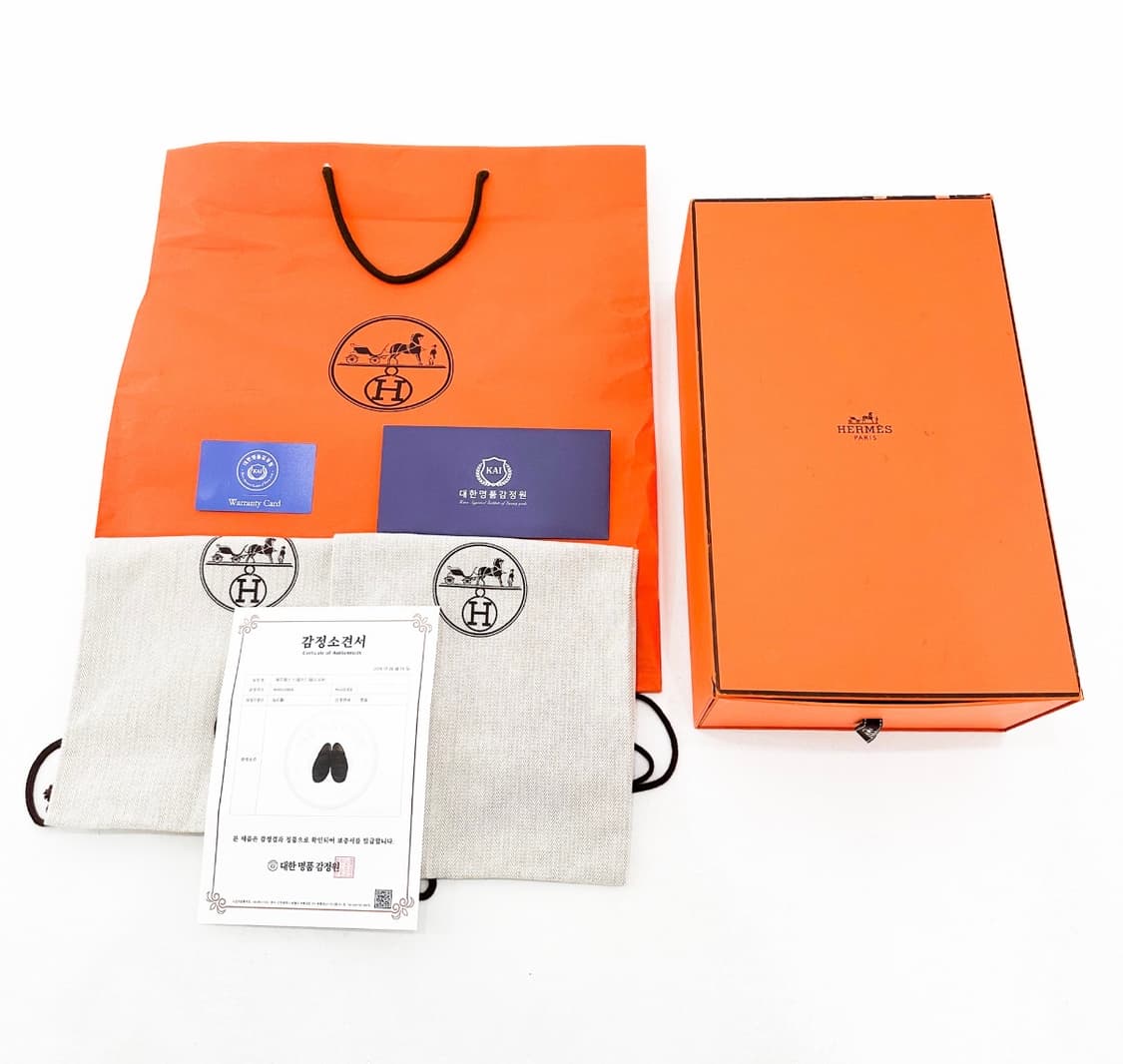 [40] Hermes 에르메스 남성 H 로고 스웨이드 모카신 로퍼 상품이미지9