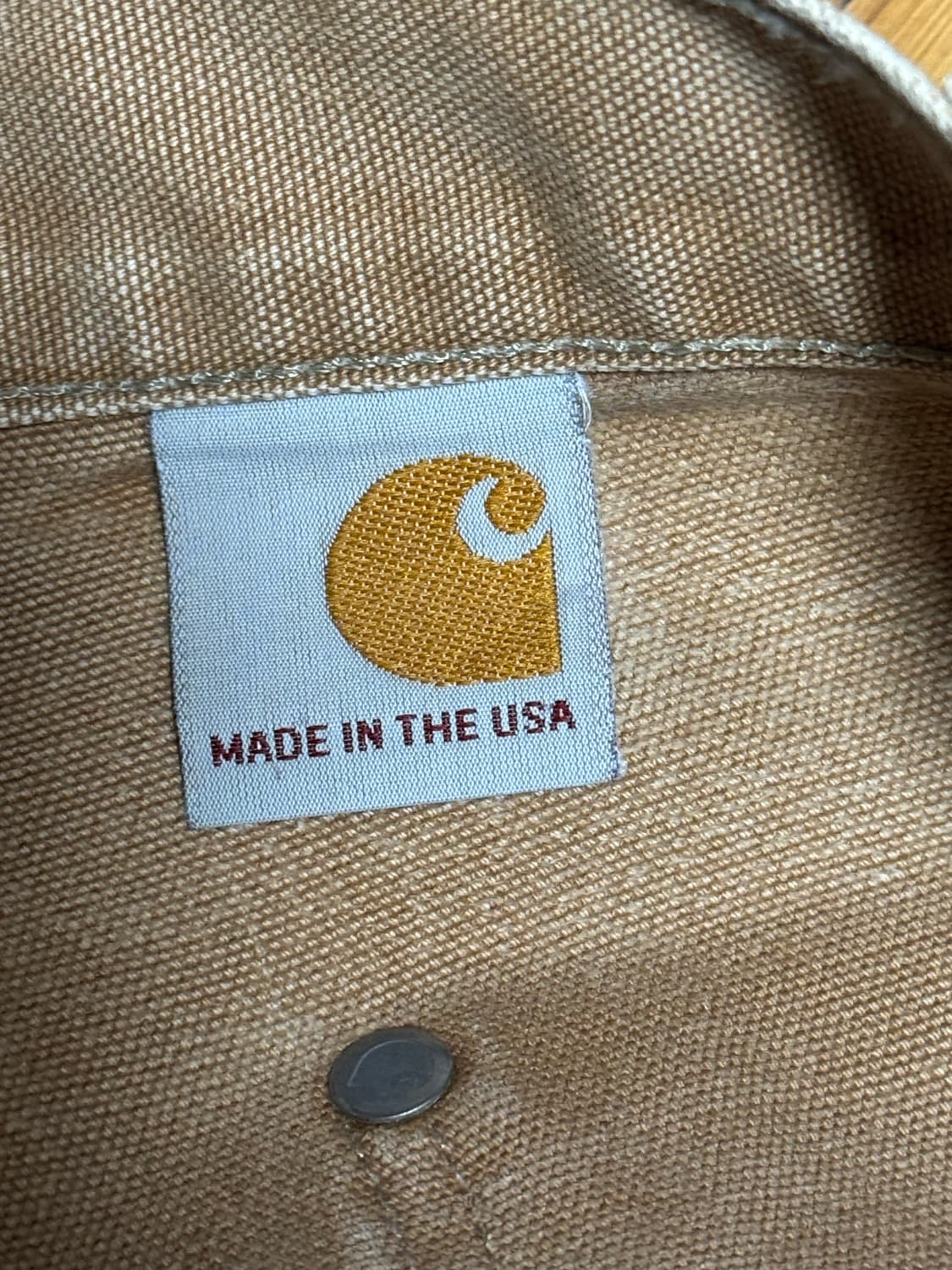 칼하트 더블니 USA 32x30 베이지 팝니다 상품이미지5