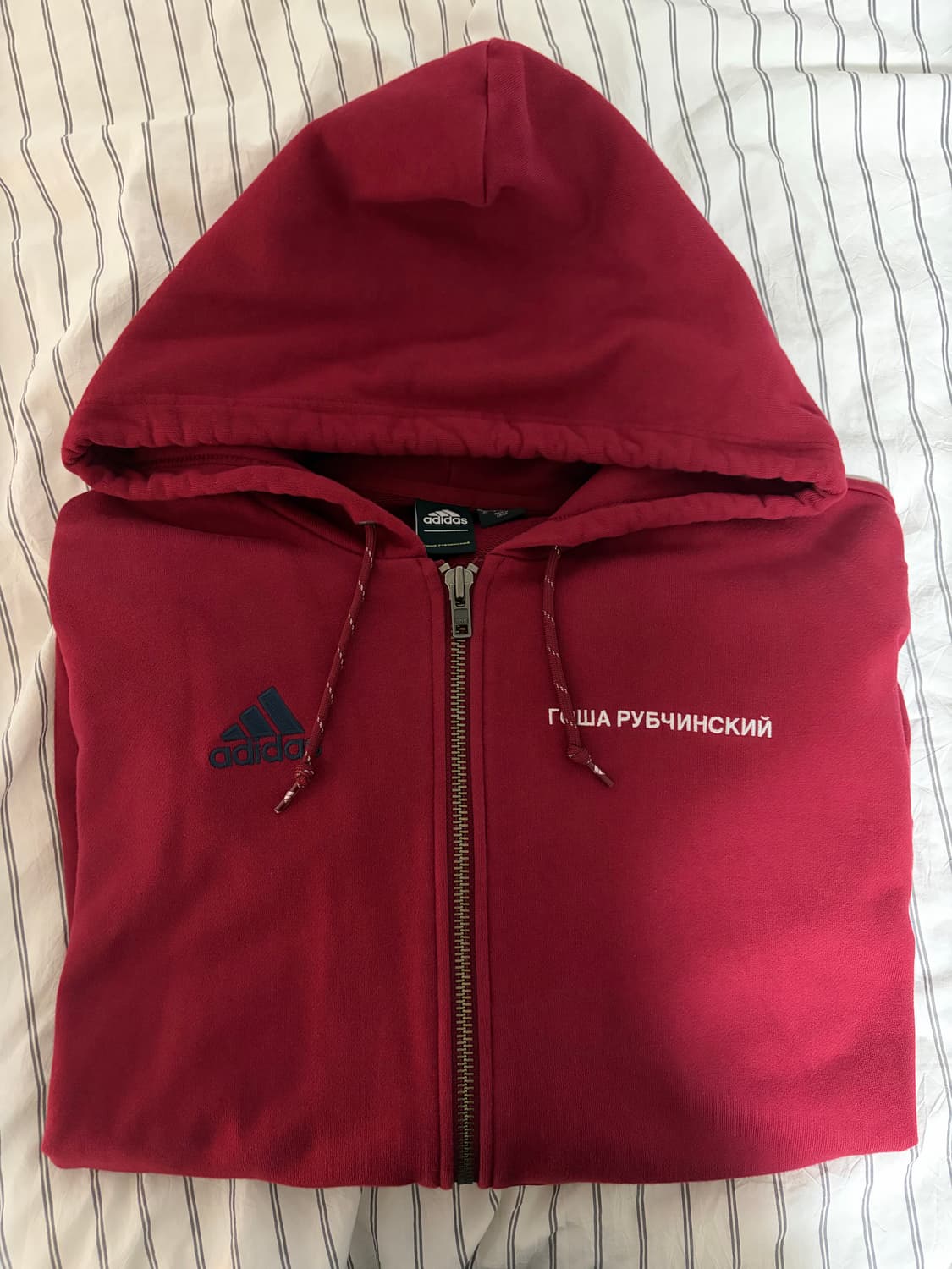 아디다스 고샤루브친스키 후드집업 버건디 xs 상품이미지2