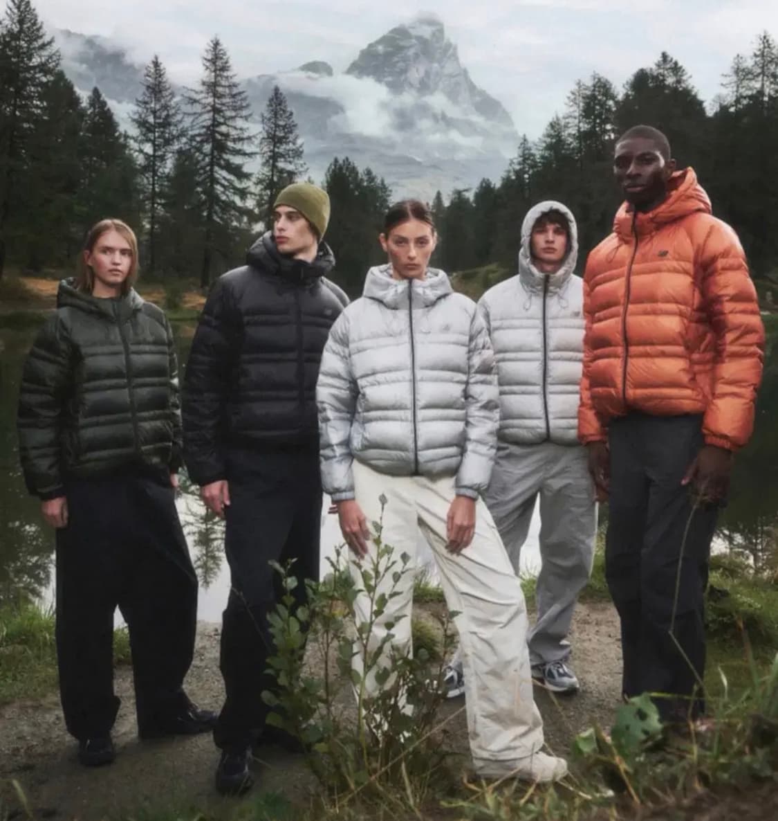 공홈구매 뉴발란스 플라잉77 구스다운 실버 새상품 노르디스크 노스페이스 상품이미지2