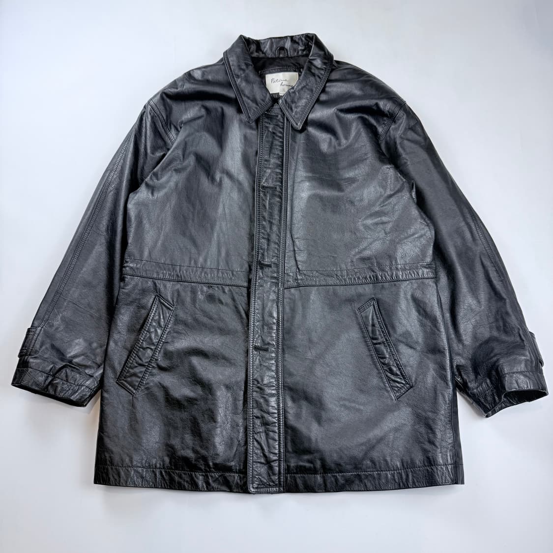 Patima homme  파티마옴므 레더 카코트 상품이미지1