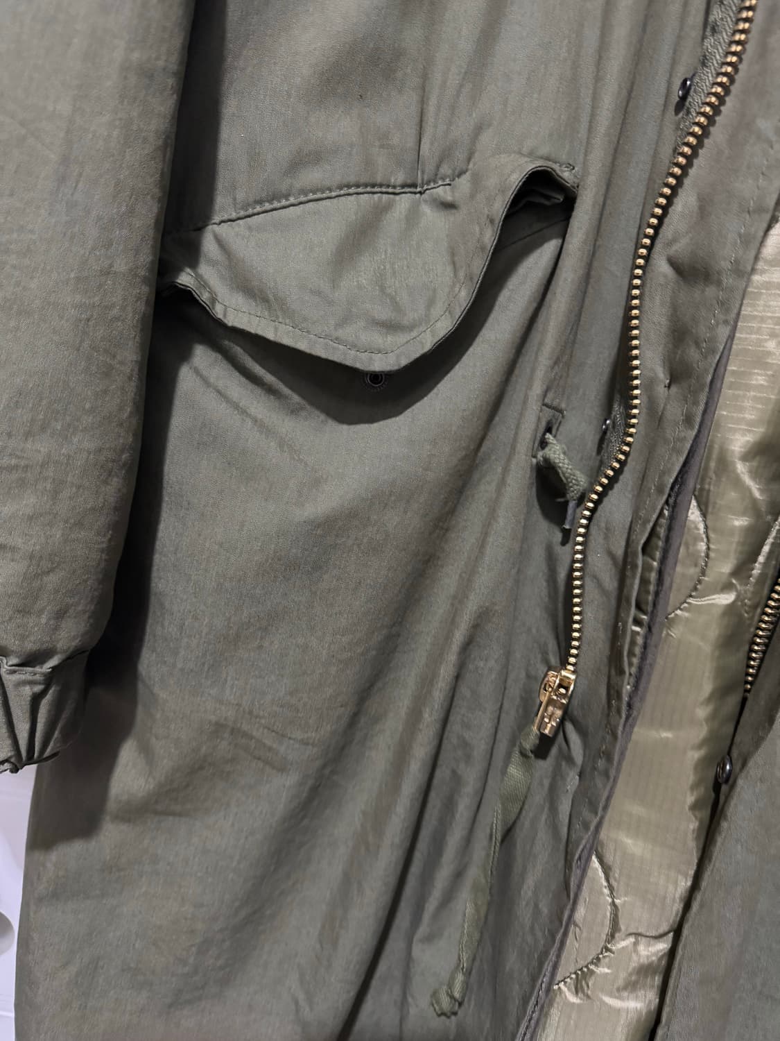 밀텍 m65 xs(빈티지워시드) 상품이미지4