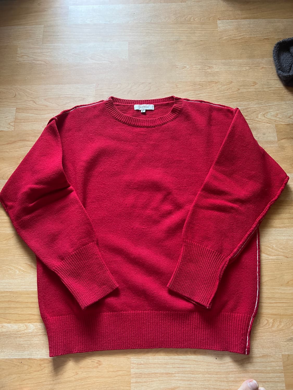 토니웩 콘트라스트 니트 상품이미지1