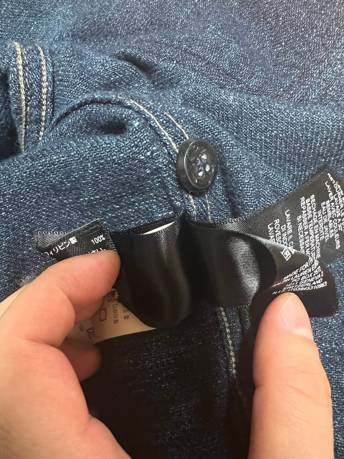 더블알엘 구형 데님셔츠 RRL Double Indigo Early2010 상품이미지5