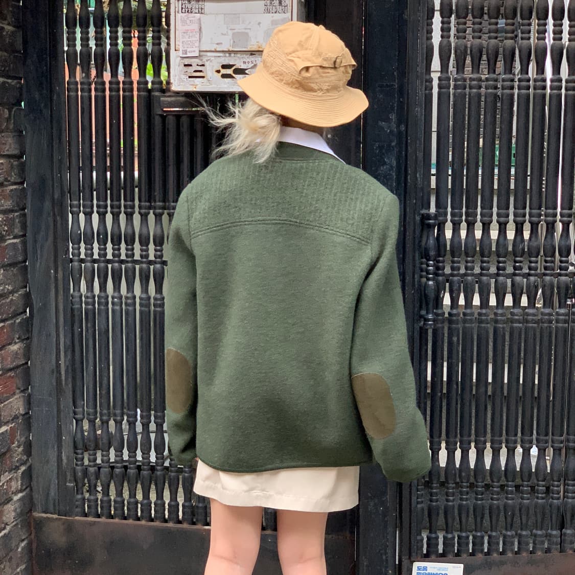 HUNDT MODELL 독일 빈티지 퓨어 울 가디건 상품이미지5