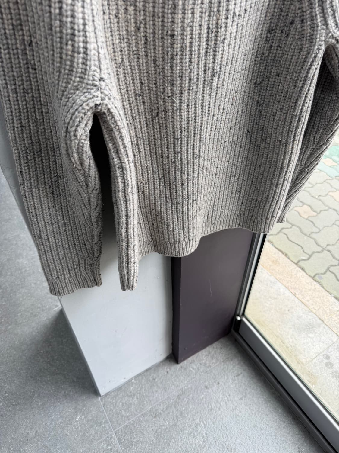 L/ 띠어리 캐시미어 블렌딩 헤비 니트 상품이미지6