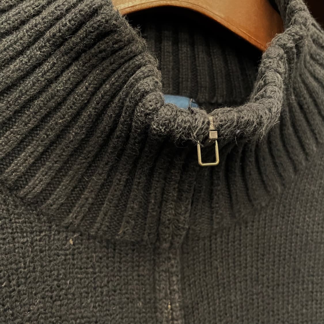 90s 폴로 랄프로렌 하프 집업 코튼 니트 스웨터 상품이미지6