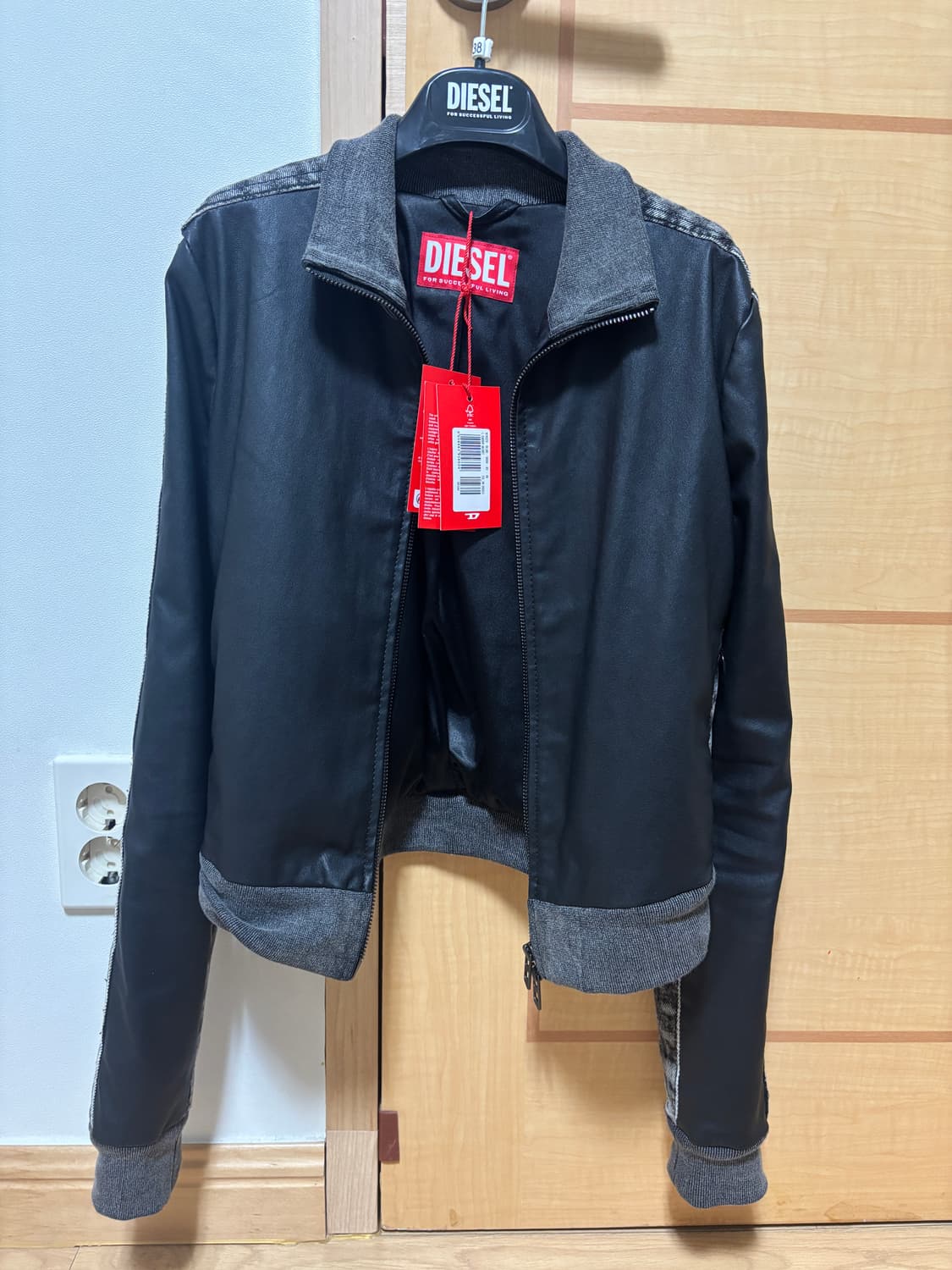 디젤 일본한정 여성 가죽 자켓 상품이미지4
