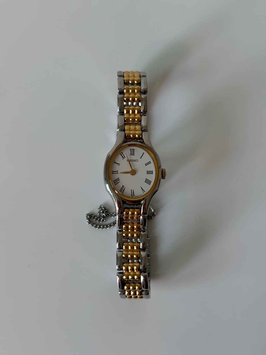 1980s Roman Oval Bracelet Ladies Quartz 상품이미지3