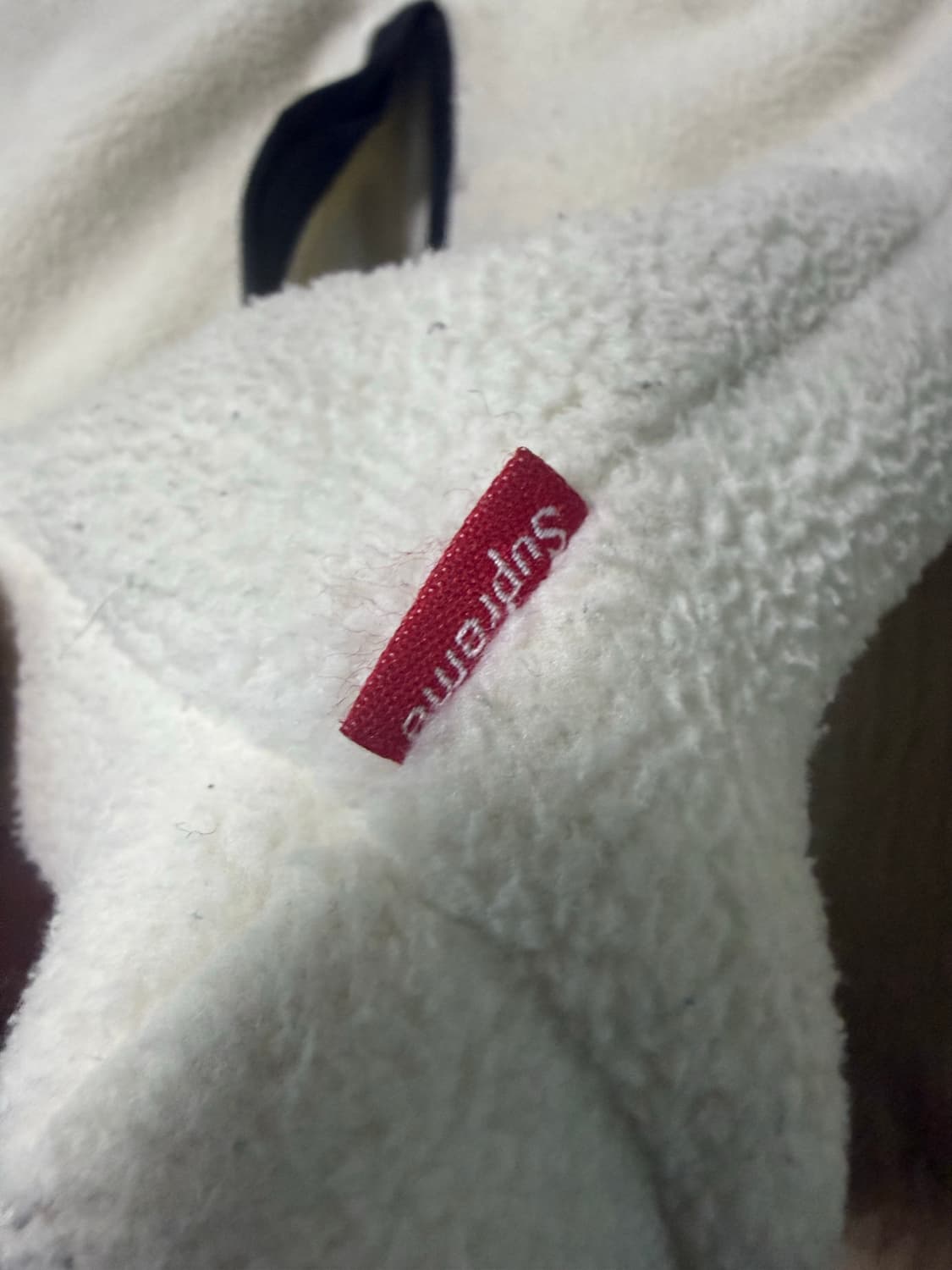 슈프림 노스페이스 익스페디션  플리스 자켓 화이트 XL 상품이미지4