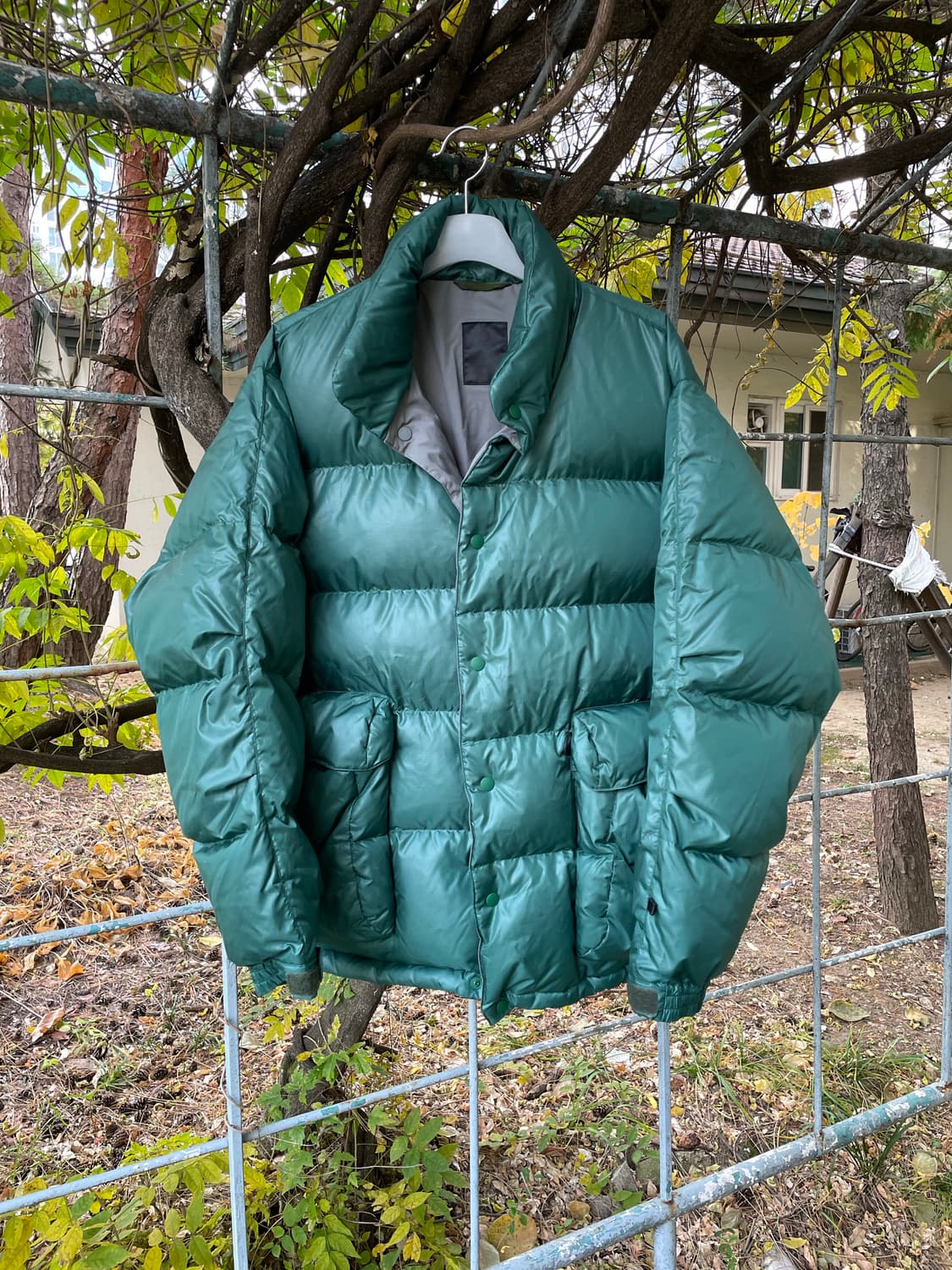 다이와피어 테크 백패커 다운 패딩 L 그린 상품이미지1