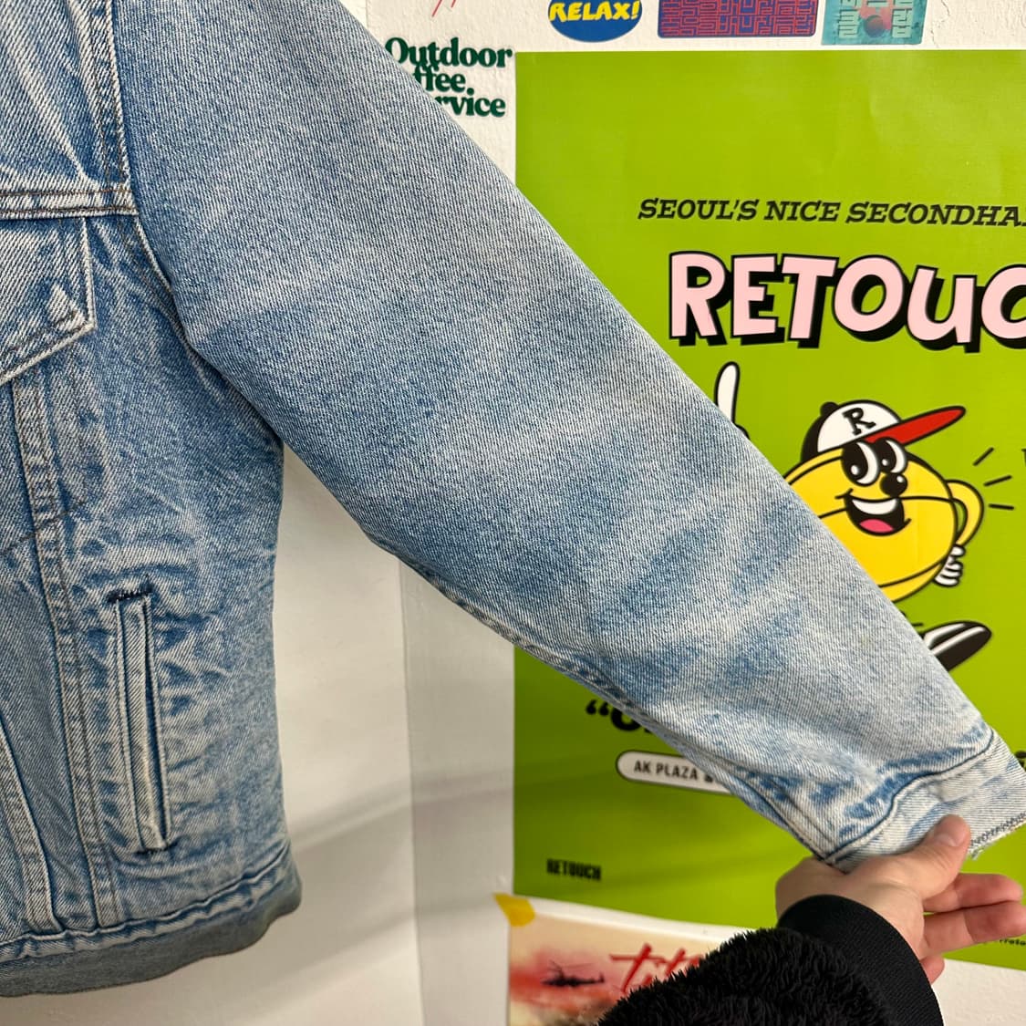 90‘s 리바이스 쉐르파 데님자켓 상품이미지6