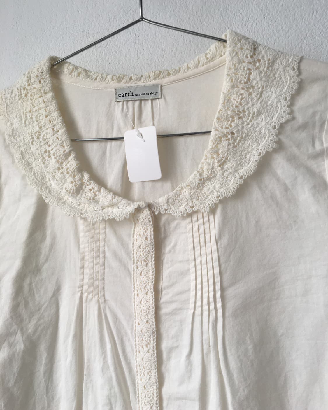 Crochet collars point blouse 상품이미지6